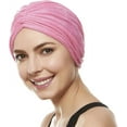 thumbnail image 1 of Hold'Eam Soft Terry Cloth Turban Head Cover Female - Light Pink (Adult), 1 of 3