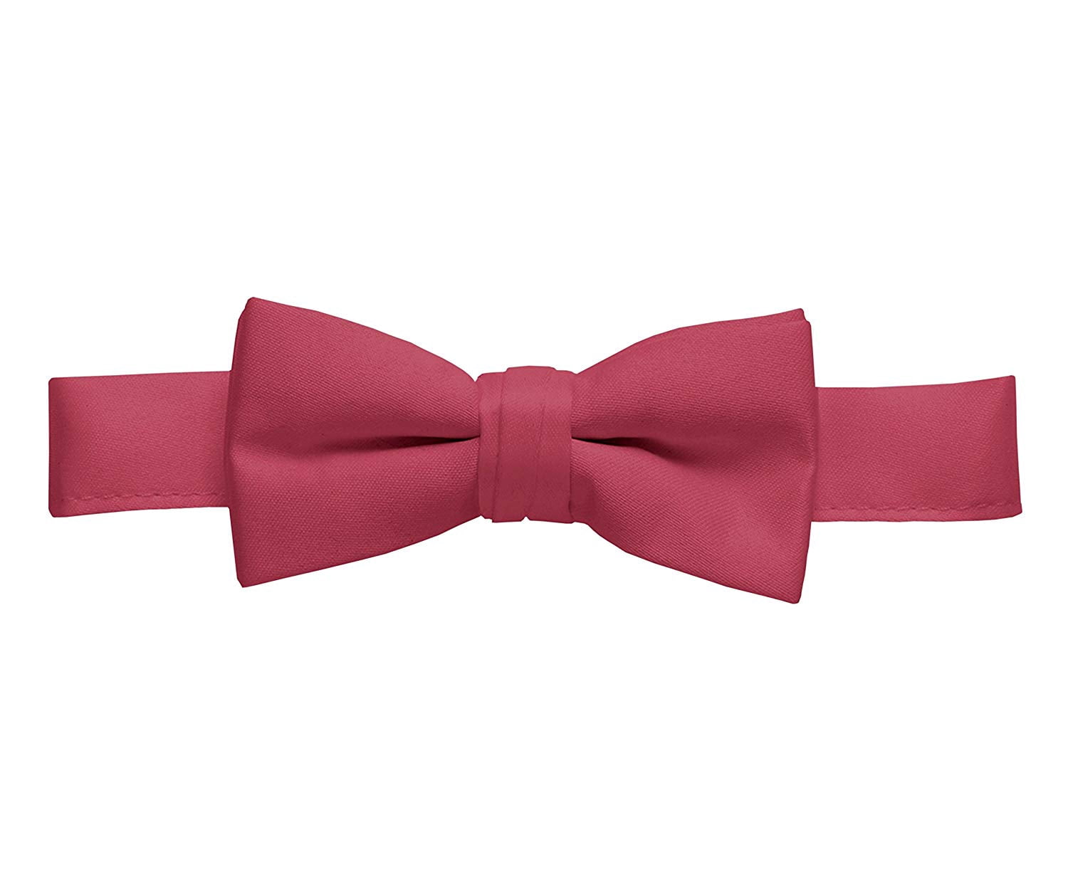 Hold'Em Bow Tie For Mens Boys and Baby Satin look Solid Color Adjustable Pre-tied