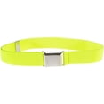 thumbnail image 1 of Hold'Em Kids Elastic Belt for Toddler Boy's With Silver Square Buckle - Lemon Yellow, 1 of 6