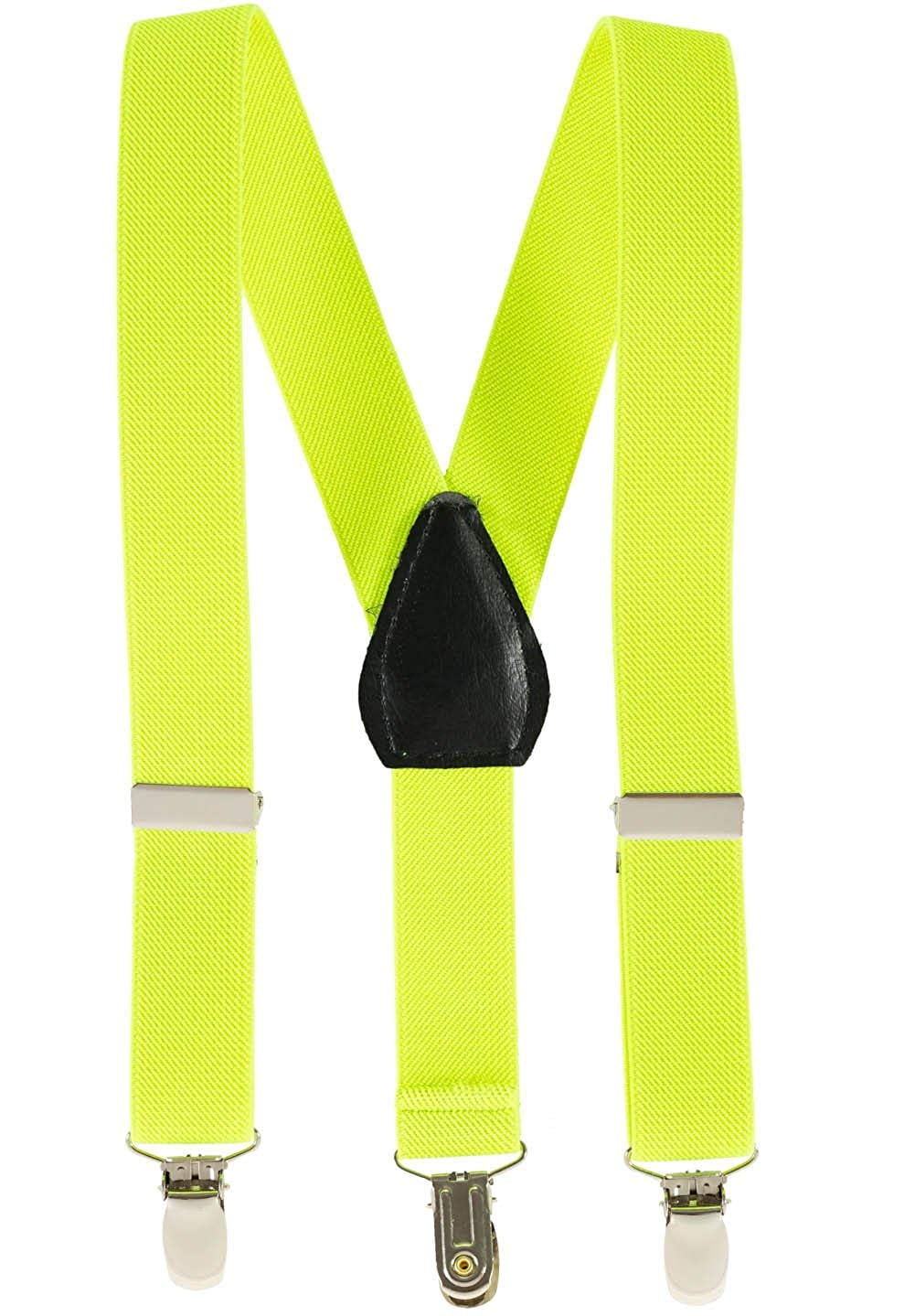 Hold’Em Suspender for Kids Boy Polished Clip Genuine Leather Crosspatch, Perfect for Tuxedo