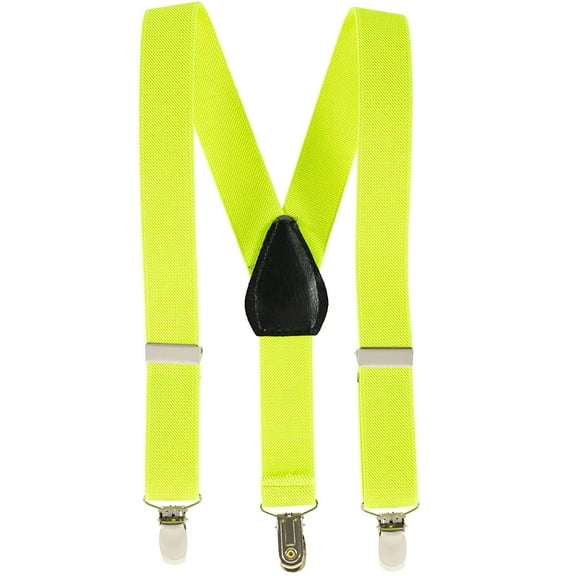 Hold’Em Suspender for Kids Boy Polished Clip Genuine Leather Crosspatch, Perfect for Tuxedo