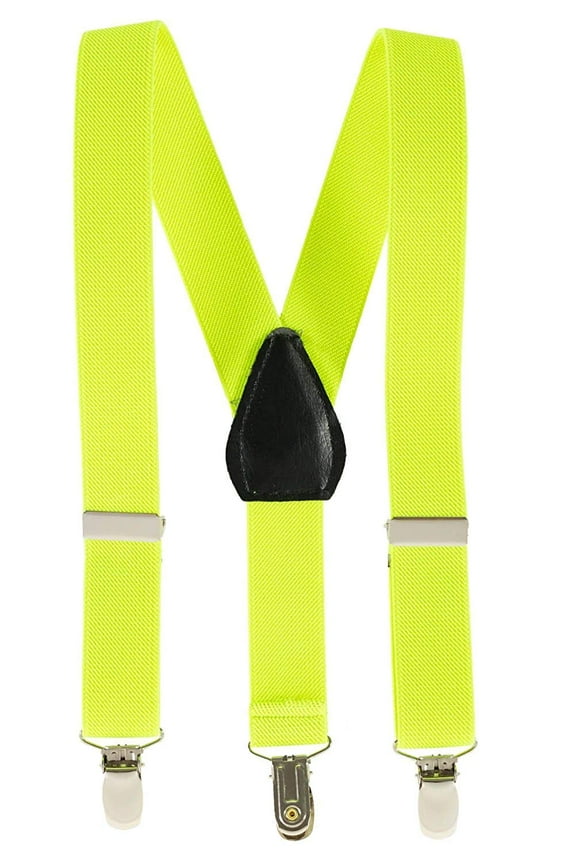 Hold’Em Suspender for Kids Boy Polished Clip Genuine Leather Crosspatch, Perfect for Tuxedo
