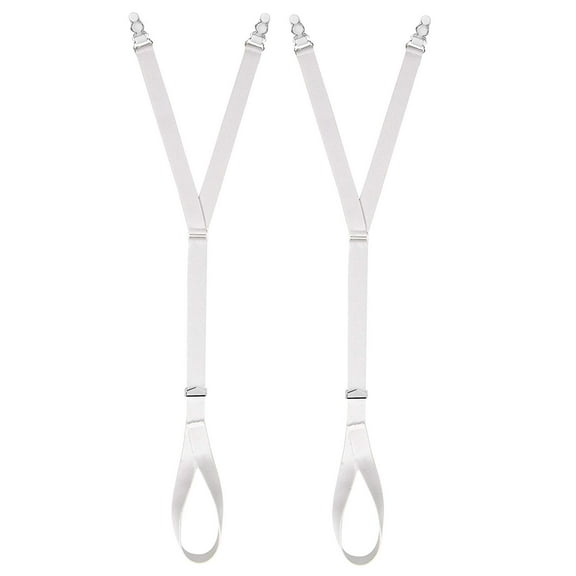 Hold’Em Ultra Soft Elastic Garter Grip Shirt Stays with Durable Everlasting Garter Grips