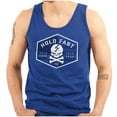 thumbnail image 1 of Hold Fast Freedom Flag Skull Bones Plus Size Graphic Tank Top Brisco Brands 2X, 1 of 6