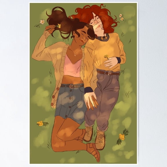Hold Hands Poster Home Decor Office Wall Art Living Room Decor, Paper Poster Only