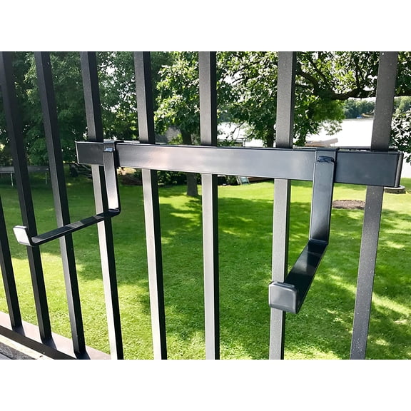 Hold It Mate Planter Box Mounting Hardware for Vertical Spindled Deck Railing 24 Inch