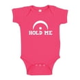 thumbnail image 1 of Hold Me Fermata Baby Bodysuit One Piece NB Cyber Pink, 1 of 3