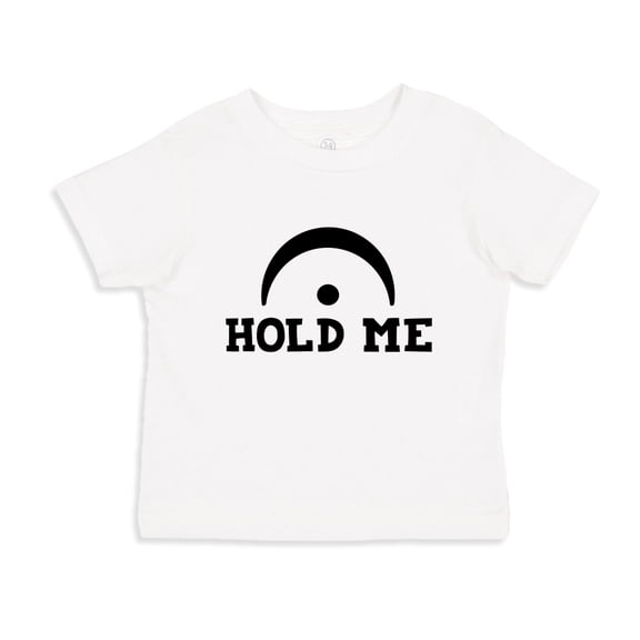 Hold Me Fermata Toddler T-Shirt 3T White