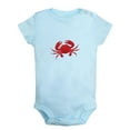 thumbnail image 1 of Hold Me Funny Rompers For Babies, Animal Crab Pattern Jumpsuit, Newborn Baby Unisex Bodysuits, Infant Jumpsuits, Toddler 0-24 Months Kids One-Piece Oufits, 1 of 5
