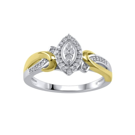Hold My Hand 1/6 Carat T.W. Diamond Sterling Silver Promise Ring