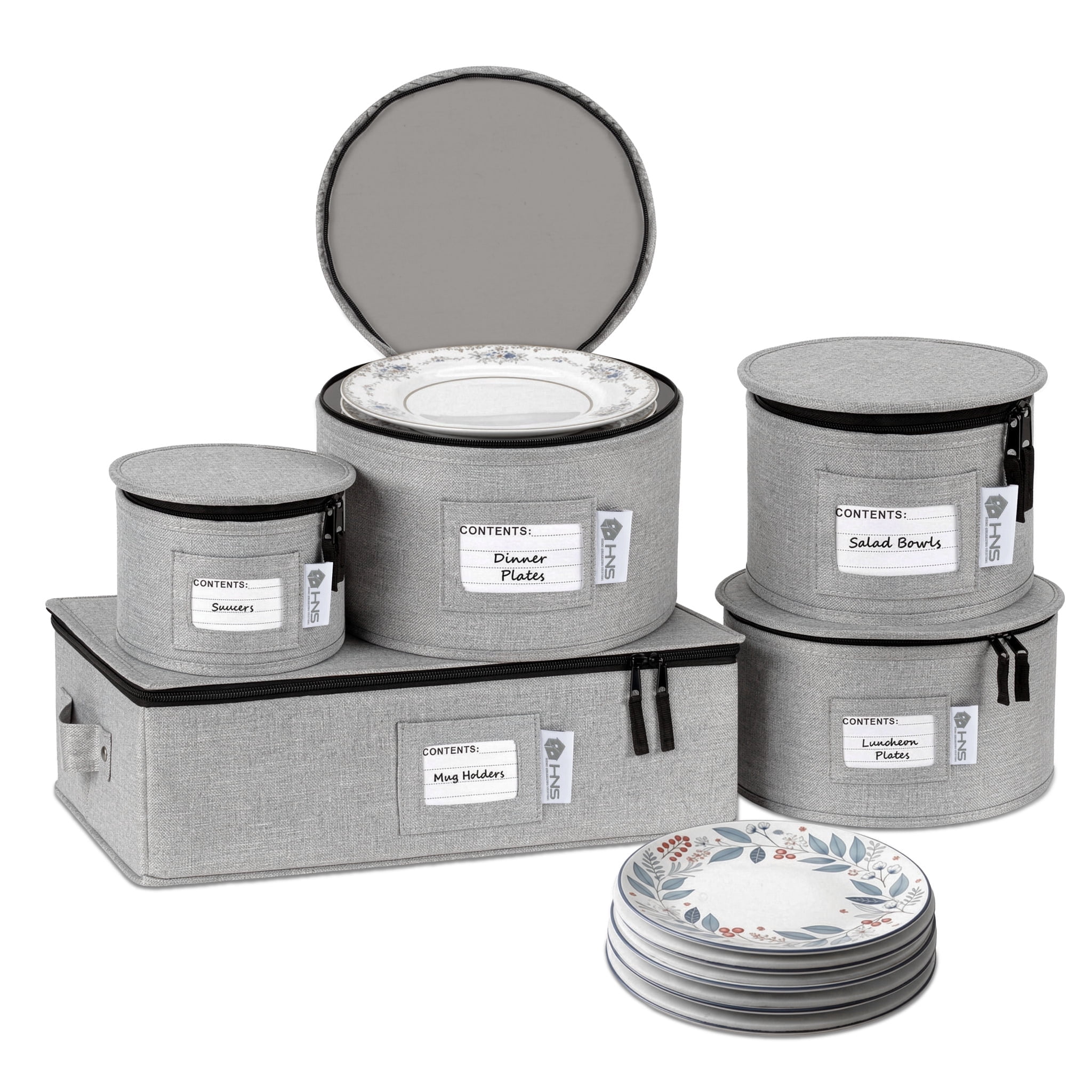 Mini Storage Hard Shell HOLDN' STORAGE Hard Shell China Storage Containers 12ct 5-pk - Walmart.com