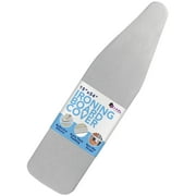 Hold N' Storage Ironing Board Cover and Pad, Large Fits All Standard Sizes 15" x 54" - Gray