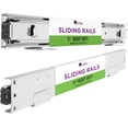 thumbnail image 1 of Hold N’ Storage Sliding Rails Pair of Heavy Duty Drawer Rails with Smooth Sliding System 21" D, 1 of 9