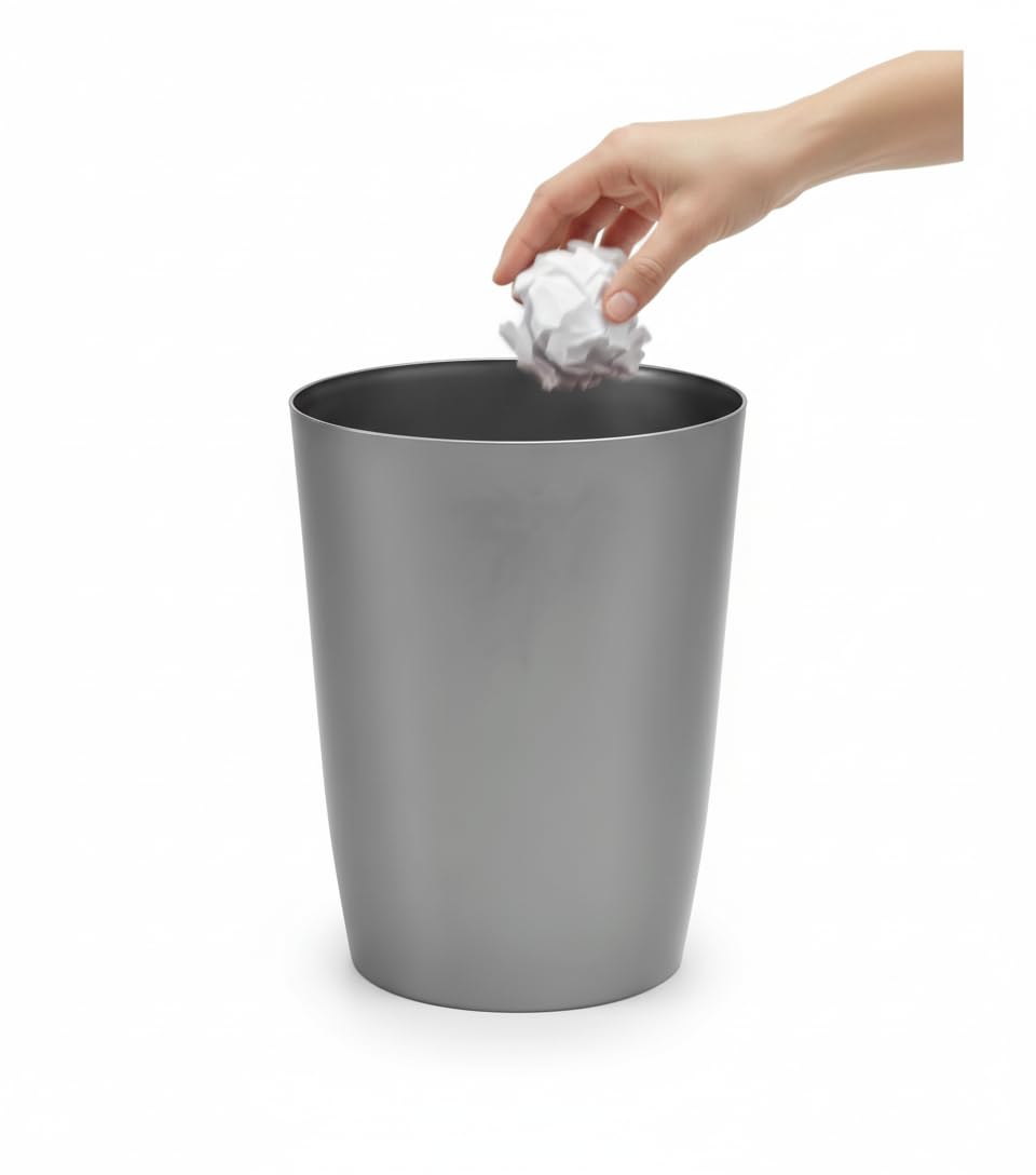HOLDN’ STORAGE Small Trash Can with Open Top for Compact and Tight ...