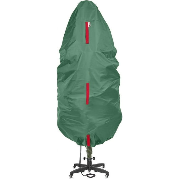 Hold N' Storage Upright Christmas Tree Storage Bag for Topiary and Holiday Tree up to 5 ft Tall - Green
