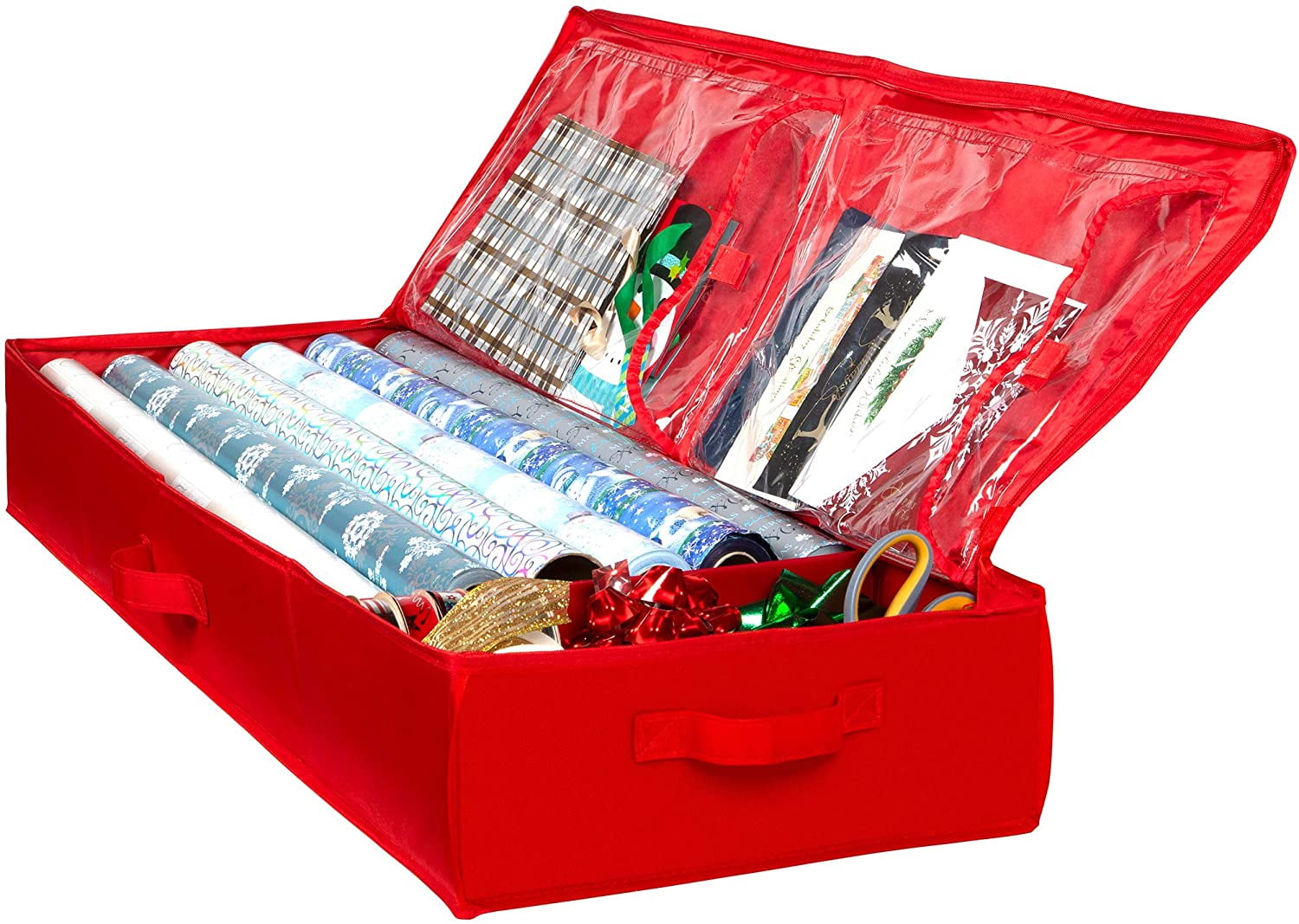 1pc Thickened Gift Wrap Storage Organizer - Easily organize