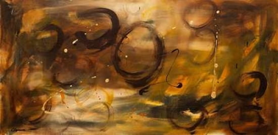 Hold On Canvas Art - Carmen Guedez (24 x 48)