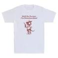 thumbnail image 1 of Hold On Partner I'm Overstimulated Funny Cowboy Dachshund Dog Unisex T-Shirt, 1 of 2