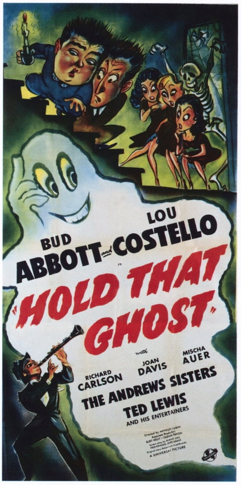 Hold That Ghost Canvas Art - (24 x 36)