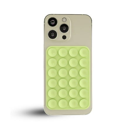 Hold Tight Silicone Suction Phone Case Mount - Hands Free Phone Holder for Selfies & Videos - Durable, Strong Grip & Easy to Use - Universal iPhone & Android Compatible Phone Mount | Glow in the Dark