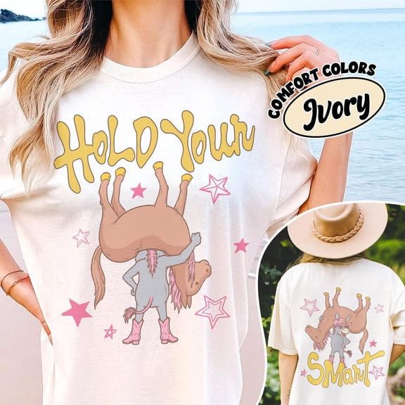 Hold Your Horse Shirt Smart Donkey Tee Funny Animal TShirt Humorous Gift For Animal Lovers