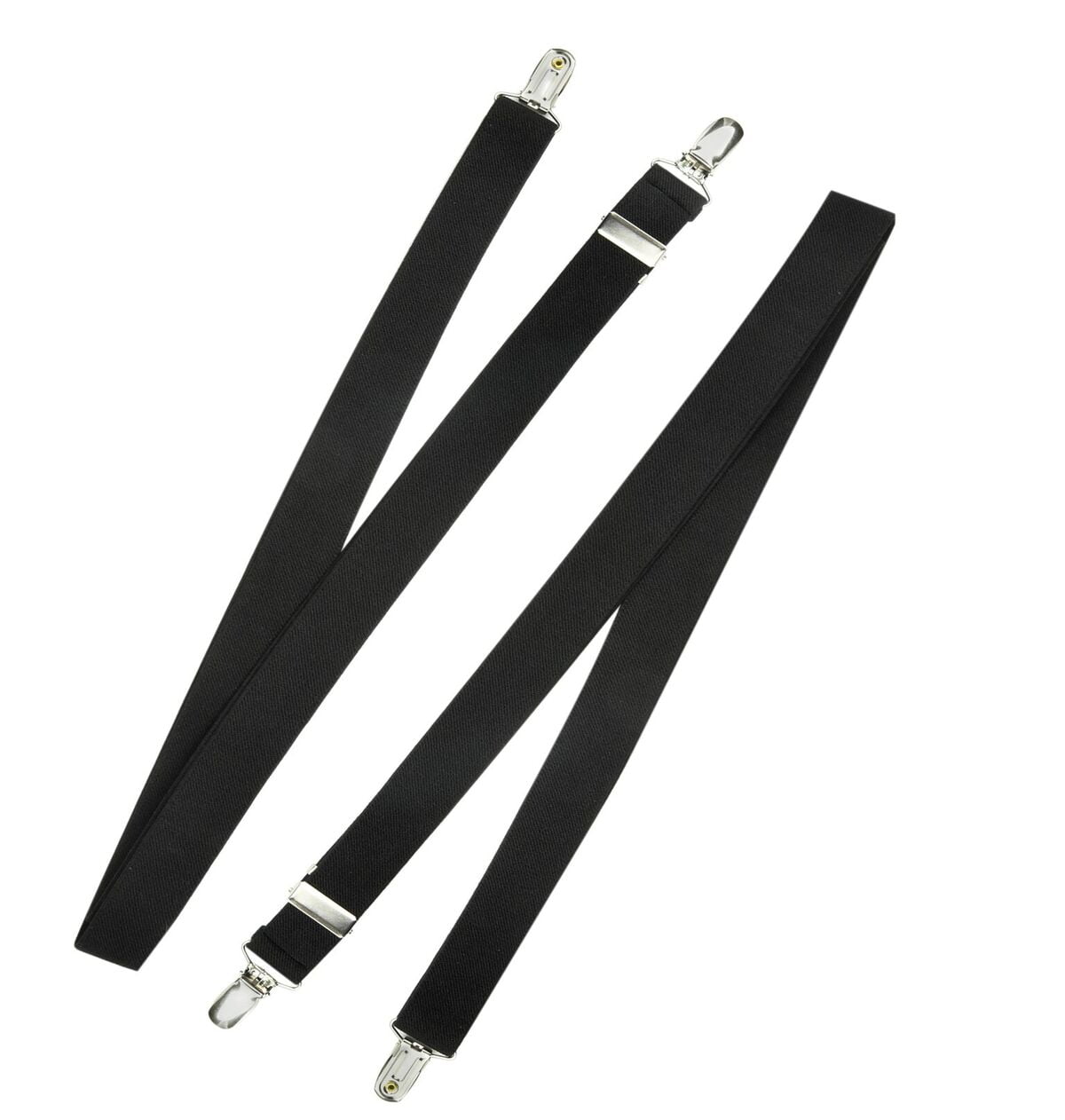 Hold’em Bed Sheet Fastener Suspenders - Adjustable, Straight or Crisscross Sheet Strap Holder Clips Black & White