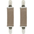 thumbnail image 1 of Hold'em Boot Straps Elastic Extra Strong Metal Clip Made in USA Comfortable and Easy to Use Keeping Pants Smoothly and Nicely Tucked in Boots 4 Inch - Tan, 1 of 6