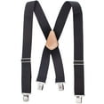 thumbnail image 1 of Hold’em Heavy Duty Work Suspenders - 2" Wide Adjustable for Adult Mens - Black, 1 of 4