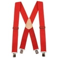 thumbnail image 1 of Hold’em Heavy Duty Work Suspenders - 2" Wide Adjustable for Adult Mens - Red, 1 of 7