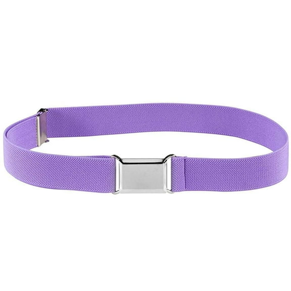 Hold'em Kids Toddler Elastic Adjustable Unisex Belts - Lavender