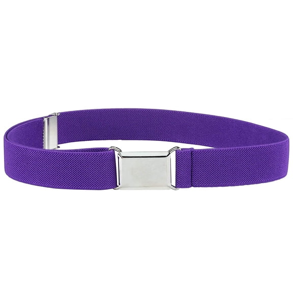 Hold'em Kids Toddler Elastic Adjustable Unisex Belts - Purple