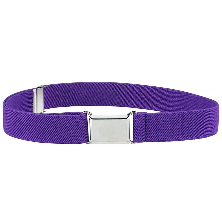 Hold em Kids Toddler Elastic Adjustable Unisex Belts Purple Walmart