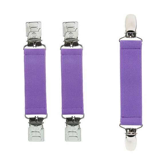 Hold’em Mitten & Hat Cap and Glove Clip Set for Toddler Kids - Lavender