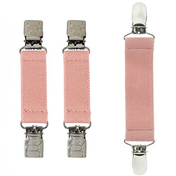 Hold'em Mitten and Hat Clip Combo for Toddler and Kids - Peach