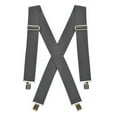 thumbnail image 1 of Hold’em Suspenders for Men Heavy Duty for Big and Tall Adult - Grey - 2X, 1 of 7