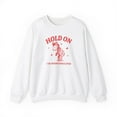 thumbnail image 1 of Hold on I'm overstimulated Slow Bear Unisex Heavy Blend Crewneck Sweatshirt, 1 of 2