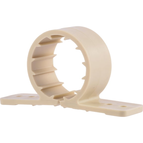 HoldRite 1 inch Standard Clamp, 5 Pack, Pipe Support, PEX, Copper, CPVC, White