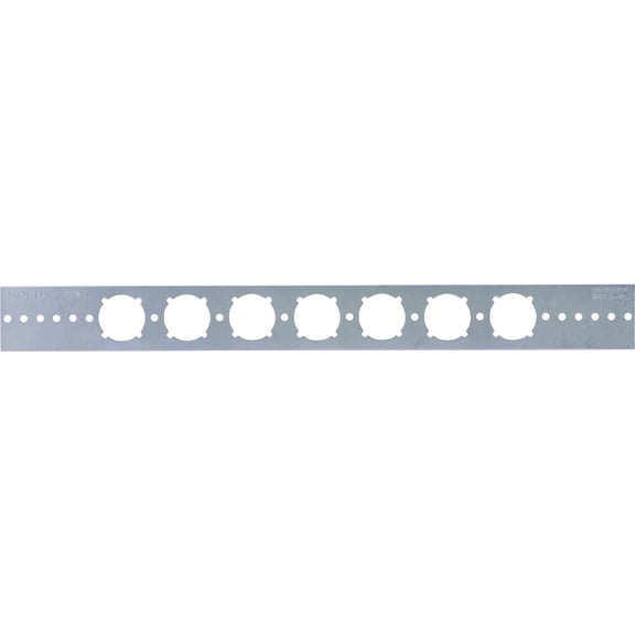 HoldRite 20 Inch Pipe Support Bracket, Galvanized Steel, PEX, CPVC, Copper, 103-18-H