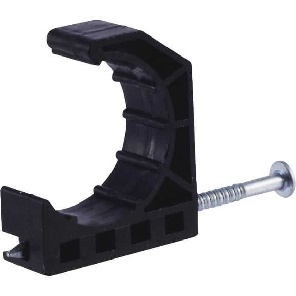 HoldRite 3/4 Inch Half S-Nail Clamp, 10 Pack, Pipe Support, PEX, Copper, CPVC, 192Z10