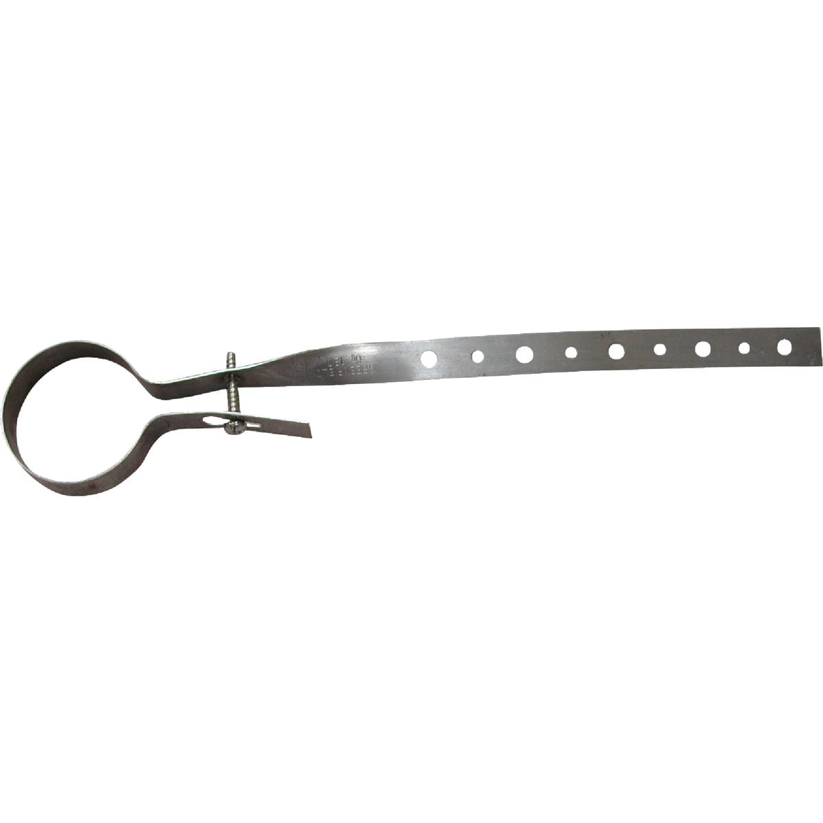 4-Inch Galvanized Iron Pipe Hanger for DWV Support