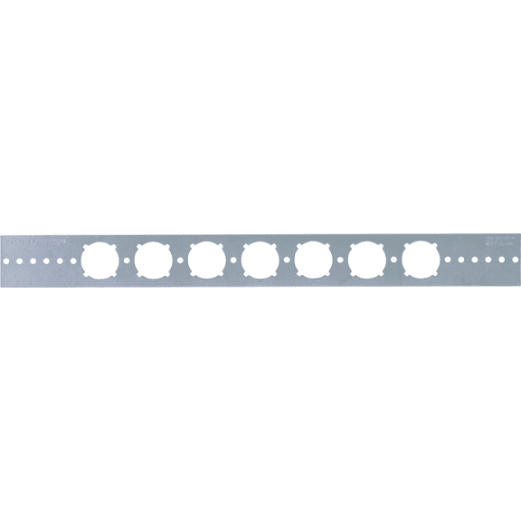 HoldRite PEXRite Galvanized Flat Bracket - Pack of 2 Standard Mounting Hardware, Drop-In Replacement