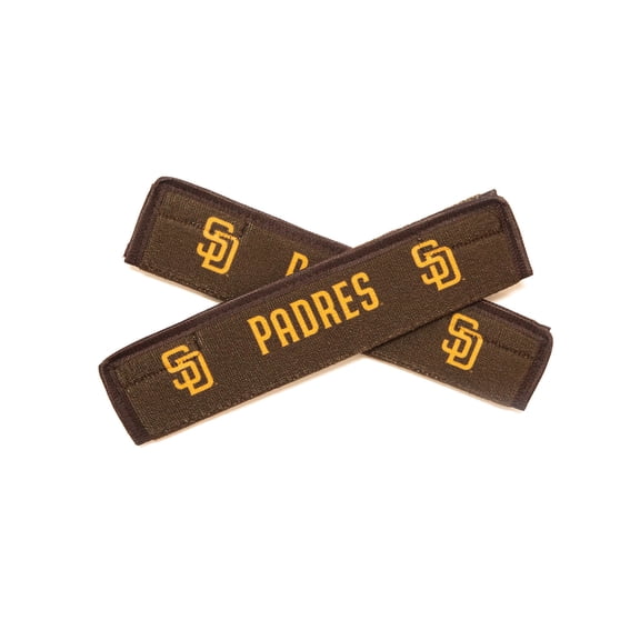 Holda San Diego Padres Ulti-Suede Seat Belt Pad Two-Piece Set