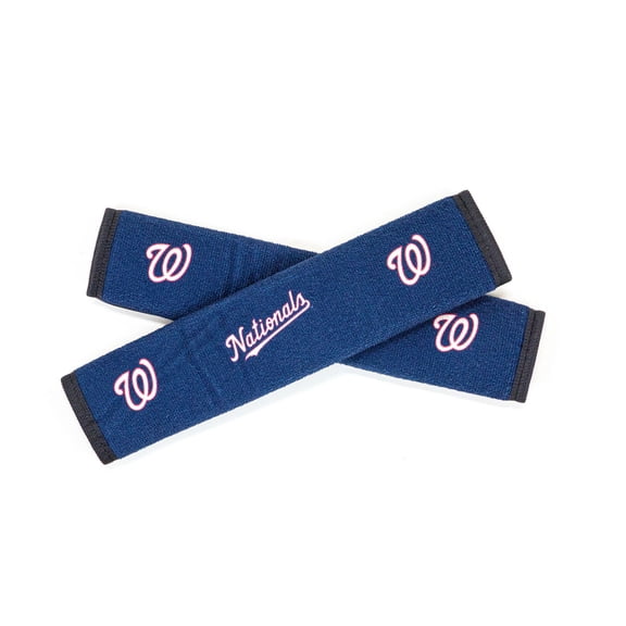 Holda Washington Nationals Ulti-Suede Seat Belt Pad Two-Piece Set