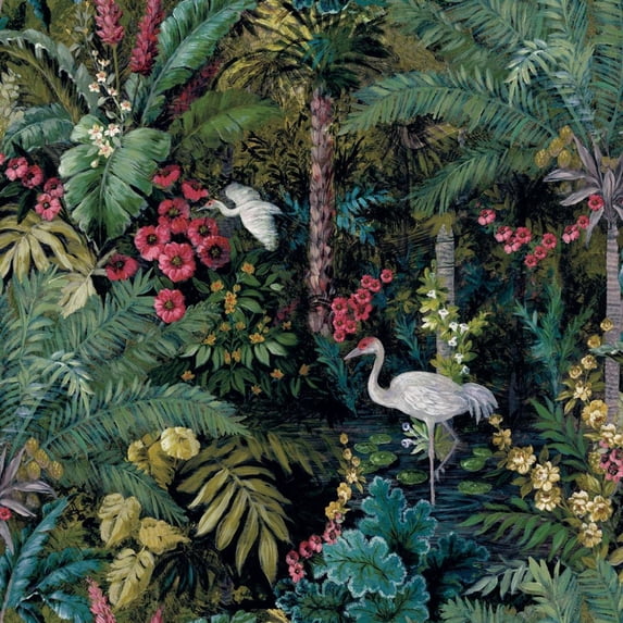 Holden Décor Outside In Jungle Paradise Wallpaper