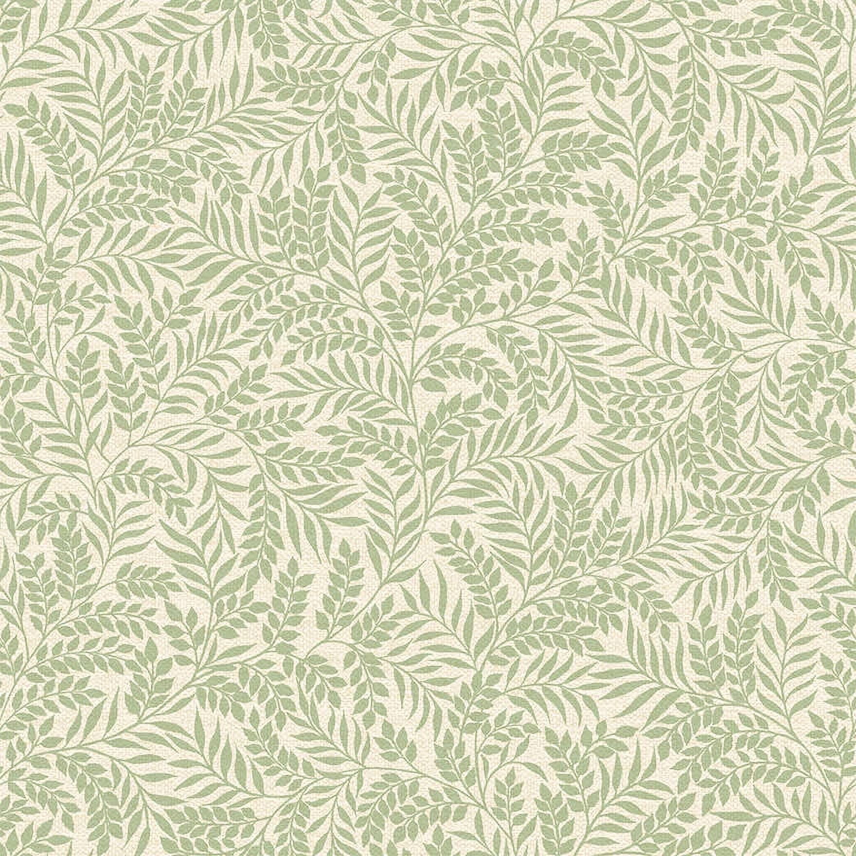 Holden Decor Mini Leaf Trail Sage Green Non-Pasted Wallpaper (Covers 56 sq. ft)