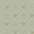 thumbnail image 1 of Holden Honeycomb Bee Geometric Non-Pasted Wallpaper  396in x 20.8in Green, 1 of 5