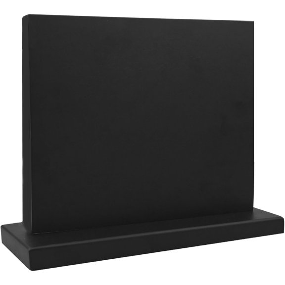 Holder - Black Wooden Double Sided   Block  Tool Holder with     Strip 12 In  Display Rack for Kitchen Counter