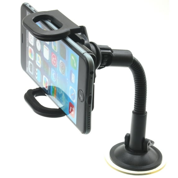 Holder Car Mount for Samsung Galaxy A16 5G - Windshield Cradle Swivel Dock Suction for Galaxy A16 5G