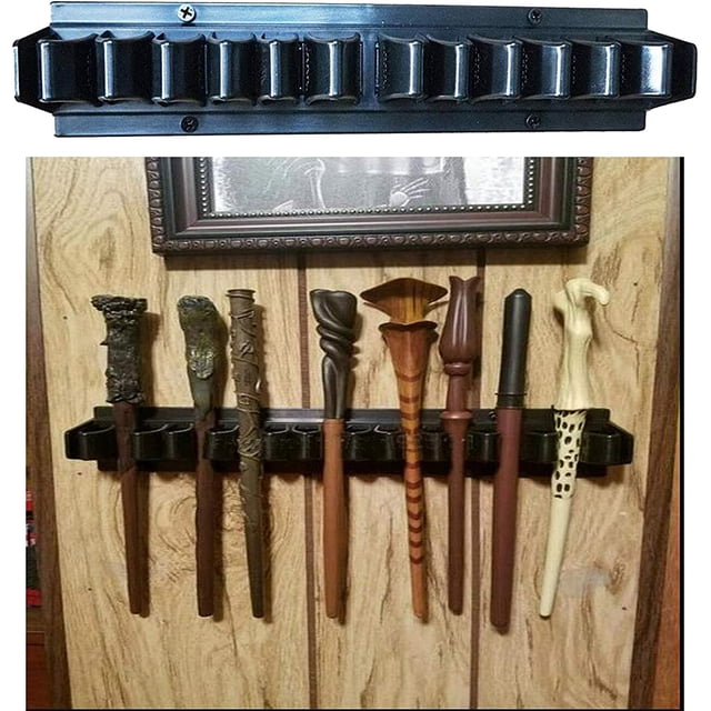 Potter's Racks Holder Display Stand/Plastic Bracket Rack for 10 - Wand Harry Potter ...