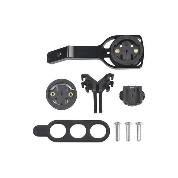Holder For Bicycle Computer On For Black Inc Handlebar Compatible With For Garmin For Cateye For Bryton Aluminum Material